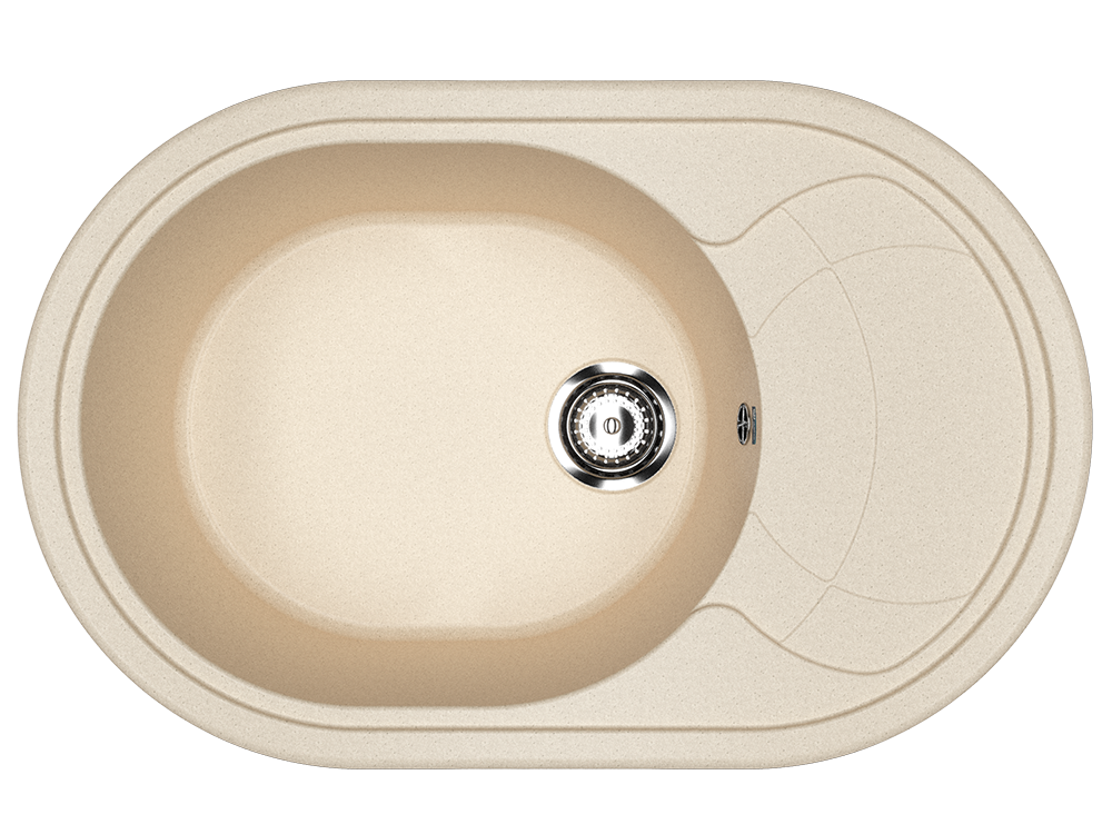 Мойка Ulgran U-610-328 бежевый