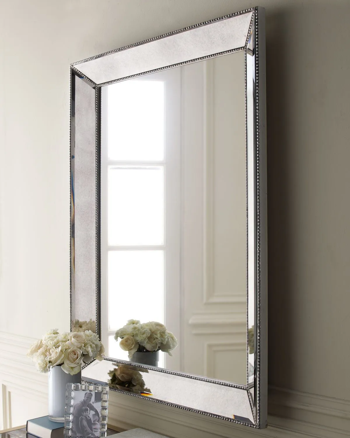 Зеркало в раме "Франческо" Pale Silver/25