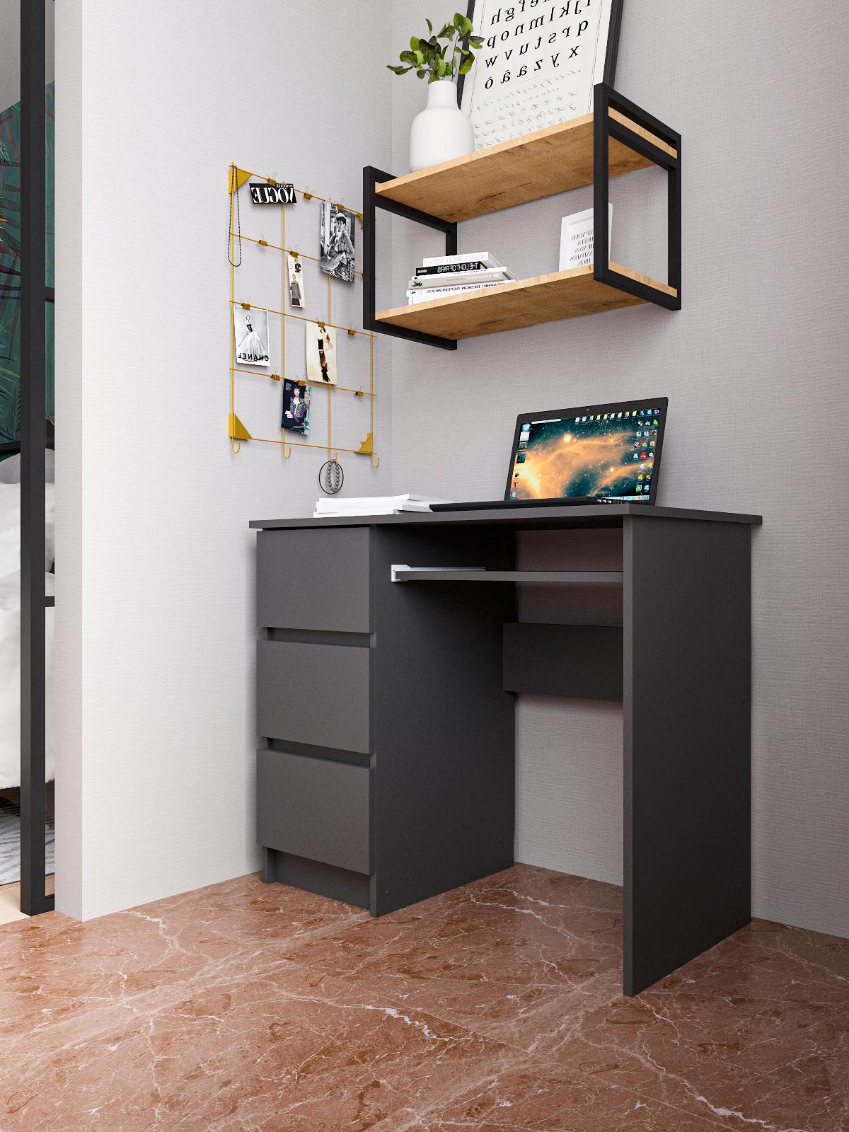 Мори Стол МС-6 левый Графит
